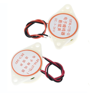 Alarm 95DB Panas Desibel Tinggi <span class=keywords><strong>3</strong></span>-24V 12V Buzzer Elektronik Alarm Bip Kontinu untuk <span class=keywords><strong>Arduino</strong></span> SFM-27 HYT-3015 - Product Image 1