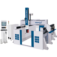 Machine de fraisage CNC industrielle à 5 axes pour la fraisage 3D