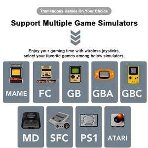 เกมสติ๊กย้อนยุค M8 II รุ่นใหม่ ปี 2024 มินิ 4K HD 64GB 30000 เกมส์ ทีวีเกมส์สติ๊ก ไลท์ M8 วิดีโอเกมคอนโซล - Product Image 2