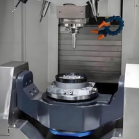 Centre d'usinage et de taraudage haute vitesse T6 BT30 20000 tr/min FANUC pour Mitsubishi 3/4 axes, électronique 3C, fraisage de cadres en aluminium