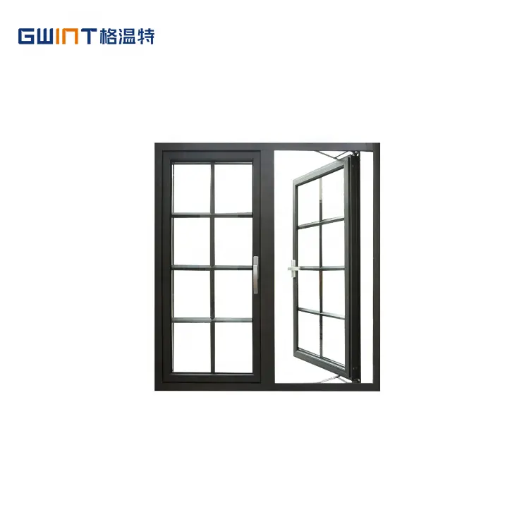 GWINT Thermal Break Aluminium profil Kippfenster Aluminium Flügel fenster Hot Sale Hoch leistungs glasfenster