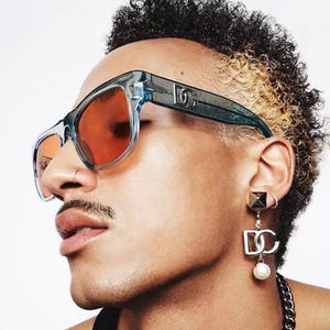 Lunettes de soleil Dc pour hommes, monture carrée, verres en PC, protection UV400, lunettes de mode pour l'extérieur - Product Image 2