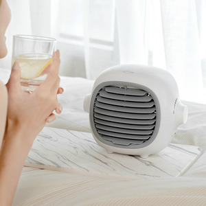 <span class=keywords><strong>Aire</strong></span> <span class=keywords><strong>acondicionado</strong></span> portátil para el hogar, miniventilador de refrigeración por agua y viento frío - Product Image 2