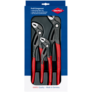 ชุดเครื่องมือ KNIPEX 00 20 09 V02 Cobra ประกอบด้วย 1 x 87 01 180, 1 x 87 01 250, 1 x 87 01 300 - Product Image 2
