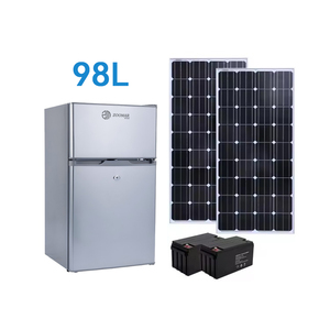 Réfrigérateur solaire à double porte de qualité supérieure, prix de gros, 12/24V AUTO, système complet, BCD-98, 98L - Product Image 1