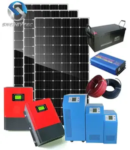 Big energy storage system 30 Kw 50 Kw 100 Kw off grid solar power system complete photovoltaic solar module systems
