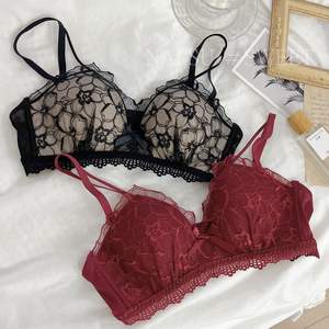 Güneydoğu asya sınır ötesi iç çamaşırı kadın küçük göğüs Push-up ayarlanabilir anti-sarkma çapraz güzel geri dantel seksi sutyen Cov - Product Image 2