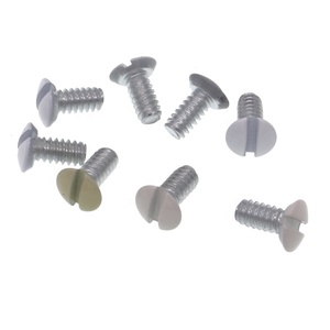 크기 #<span class=keywords><strong>6-32</strong></span> 스위치 플레이트 커버 용 슬롯 형 흰색 페인트 헤드 나사 - Product Image 3