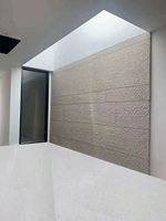 Revêtement mural en pierre 3D décoratif MCM Line Stone Board, écologique, flexible, ardoise souple pour mur d'accent intérieur et extérieur