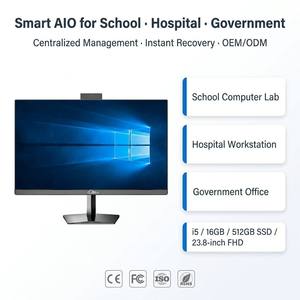 Ordinateur tout-en-un Greelan 23,8 pouces Intel Core i5 Windows 11 avec caméra pop-up HD et écran LED <span class=keywords><strong>pour</strong></span> l'éducation, la maison, l'école, l'apprentissage des étudiants, OEM - Product Image 2