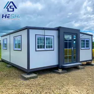 Granny Flat 20Ft 40 Ft Expandable Container Folding House Prefab Modern Villa Shipping Prefabricated Mobile Home 2 3 4 5 Bedroom