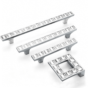 For Modern Zinc Alloy Wardrobe Cabinet Door Handle for Kitchen Bedroom Dresser Single Hole Design - Product Image 3