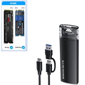 2026 Produk Baru M.<span class=keywords><strong>2</strong></span> NVMe/NGFF Solid State Disk Hard Drive USB3.1 Gen2 Tipe-C SSD Kecepatan Tinggi Hard Disk Hard Drive 1T/500G - Product Image 5