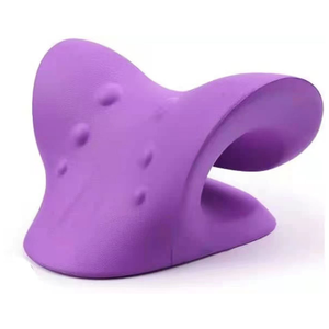 OEM Portable Factory Relaxer Colorido Cervical Hombro Cuello Masajeador con soporte Almohada de tracción para aliviar el dolor - Product Image 4