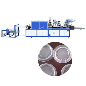 Totalmente Automático <span class=keywords><strong>PET</strong></span> PVC Plastic <span class=keywords><strong>Bowl</strong></span> Plate Forming Machine Descartável Coffee Cup Lid Maker Machine Plastic Cover Making Machine - Product Image 4