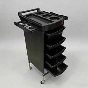 Hairdressing Trolley High-<b>end</b> Hair Salon Specialized Salon Tool Cart Hair Salon Storage <b>Bar</b> Cart - Product Image 6