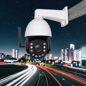 Wifi mạng Máy ảnh ngoài trời đầy đủ màu sắc tầm nhìn ban đêm PTZ máy ảnh Kim Loại Nhà ở IP66 không thấm nước hỗ trợ miicro thẻ SD âm thanh 2 chiều - Product Image 4