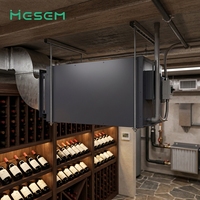 Déshumidificateur commercial suspendu au plafond avec système de contrôle intelligent pour salle d'archives et usage industriel