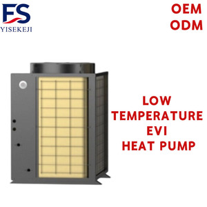 OEM/ODM - Bomba de <span class=keywords><strong>Calor</strong></span> de Aire de Alta Eficiencia Energética (EVI) de -25°C y 75.6kW, 380V, Eléctrica, Automática, para Almacenes Industriales, Comercios, Hoteles y Sistemas Centrales de Calefacción - Product Image 5
