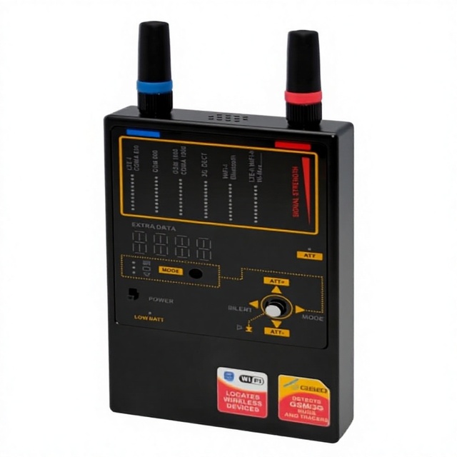 1207 Multi-Channel Signal Detector for Digital Wireless Protocols Black China