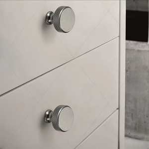 Cabinet Drawer Aluminum Knurl <b>Pulls</b> Handles Knurled Aluminium Profile Knob Kitchen Knurling Aluminium Black T <b>Bar</b> Handle - Product Image 4