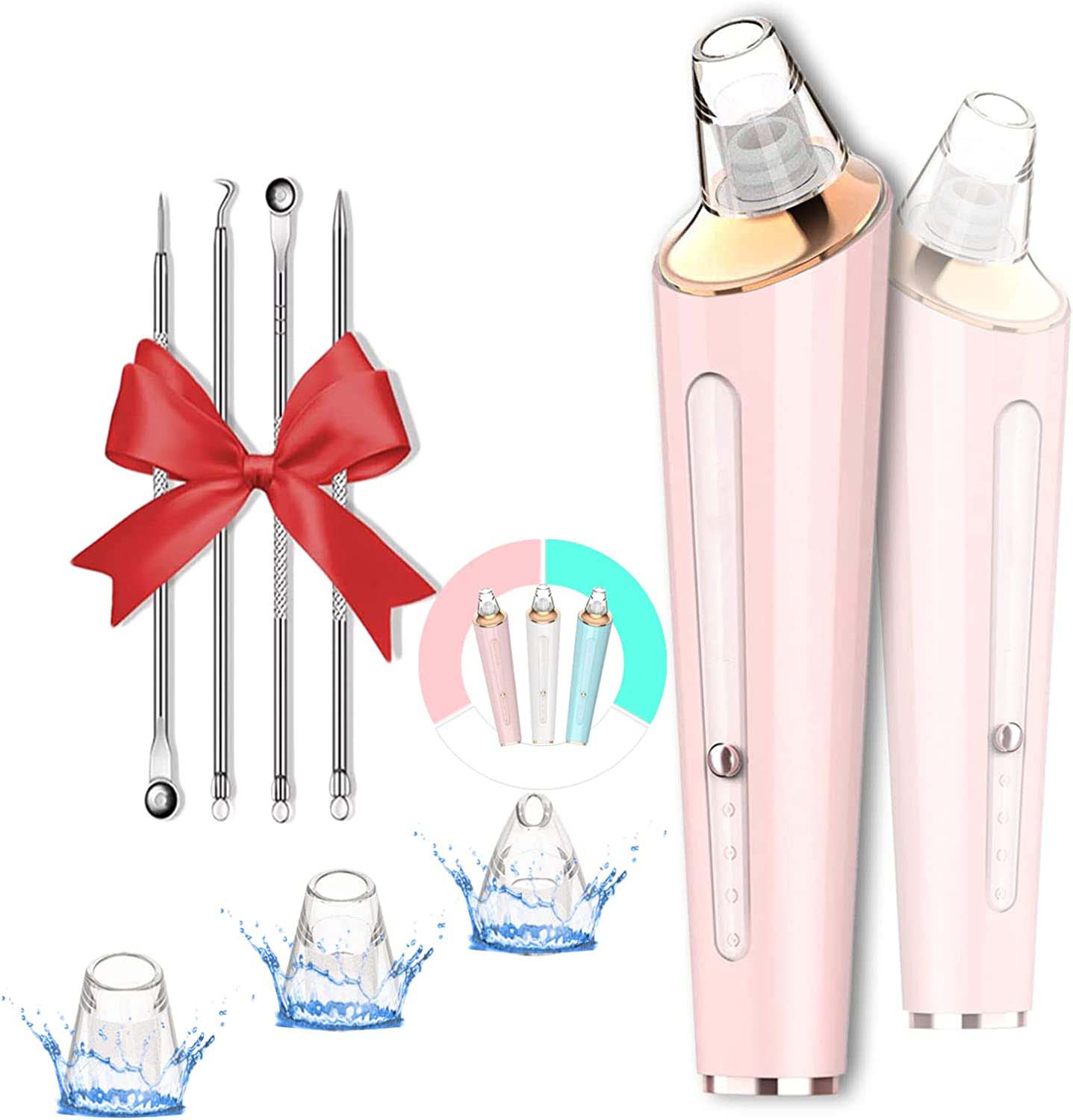 Аппарат для микродермабразии Kingworth для удаления черных точек, набор инструментов, вакуумный прибор для удаления черных точек