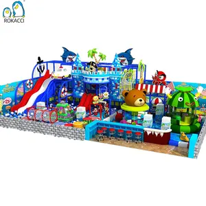 Ocean Themed Commercial Playground Equipment Supplier Kids Indoor Playground For Shopping Mall Restaurant