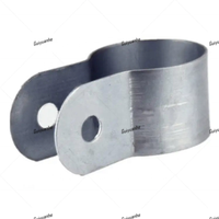 Petite pince de raccordement pour tuyaux de serre en métal galvanisé, sur mesure et ultra résistante