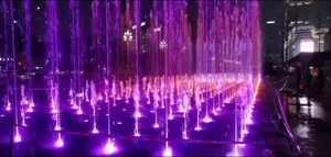 Anneau lumineux LED RGBW contrôlé par DMX512 pour fontaine <span class=keywords><strong>commerciale</strong></span> en acier inoxydable, étanche, 9W/18W/36W, installation facile - Product Image 6