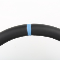 Volant de course en cuir noir avec marqueur bleu pour BMW G/F Chassis 1 2 3 4 5 X3 X4 X5 Ensemble complet de volant