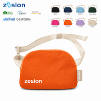 Sac banane écologique en nylon avec logo personnalisé, sac de taille, sac bandoulière, sac de hanche, vente en gros, fabricant OEM