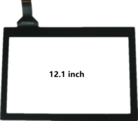 Écran tactile capacitif WIWOTOUCH 12,1 pouces, 71 broches, pas de 0,3 mm, 6H, -20~+70, RoHS, pour équipement industriel