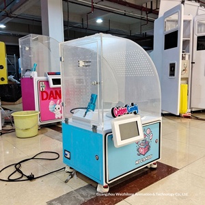 新型半自動綿菓子製造機 キャンディフロスメーカー シュガーミニ自動販売機 スイープコード 商業・家庭用 3 - Product Image 2