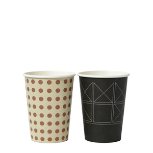 Vasos de Papel para Café Desechables, Biodegradables y Ecológicos, con Logotipo Personalizado al por Mayor, de Pared Simple, Grado Alimenticio, en Varios Colores - Product Image 1
