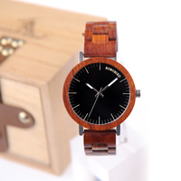 Montre en bois OEM éco-mode faite à la main avec logo personnalisé Livraison rapide quantité minimale de commande bas Qua