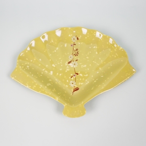 Châu Âu <span class=keywords><strong>Shell</strong></span> Thiết kế thân thiện với môi melamine món ăn gốm nhựa Seashell tấm cho cổ điển bãi biển Đảng mùa hè món ăn - Product Image 4