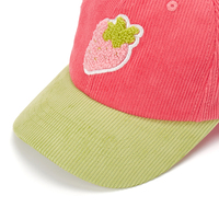 Muestra Gratis, Nueva Gorra de Béisbol Infantil Personalizada con Bordado, de Pana, para Primavera/Verano, Protección Solar, Deportiva, para Actividades al Aire Libre