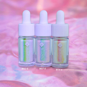 Sheeneffect OEM FACTORY RAINBOW aurora fard à paupières caméléon pommettes ARMS arc-en-ciel liquide multichrome surligneur - Product Image 6