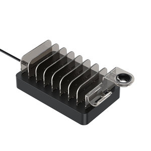 Personalizzato elettrico portatile famiglia pubblica più dispositivi USB caricabatterie Desktop Multi Tablet <span class=keywords><strong>cellulare</strong></span> 8 porte stazione di <span class=keywords><strong>ricarica</strong></span> - Product Image 1