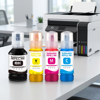 Encre d'impression par sublimation Eco Tank de haute qualité, foncée et brillante, pour Epson Ecotank 2803, 8550, ET-2800, T2800, ET 2810, ET8550, ET2803