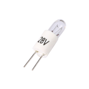T1 3/4 Bi-Pin 5.7x16mm 12V60mA,6.5V40mA計器インジケータ電球 - Product Image 6