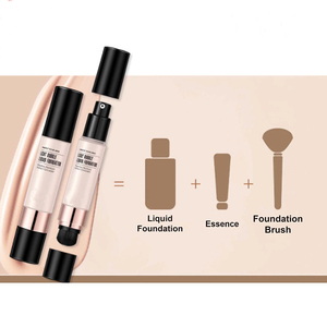 <span class=keywords><strong>Fond</strong></span> <span class=keywords><strong>de</strong></span> <span class=keywords><strong>Teint</strong></span> Liquide Hydratant Double Embout <span class=keywords><strong>de</strong></span> Haute Qualité <span class=keywords><strong>de</strong></span> Guangzhou avec Pinceau – Échantillon Gratuit – 20ml - Product Image 2