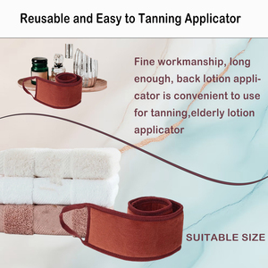 <span class=keywords><strong>Applicateur</strong></span> de corps sans stries de mitaines autobronzantes de forme longue pour le bronzage du dos avec <span class=keywords><strong>applicateur</strong></span> de bronzage à la lotion - Product Image 3
