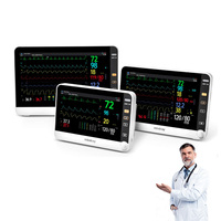 Moniteur patient compact Mindray série UMEC, design léger, moniteur de signes vitaux avec longue autonomie de la batterie