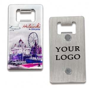 Ouvre-bouteille magnétique promotionnel personnalisé pour réfrigérateur, idéal pour le branding immobilier - Product Image 1