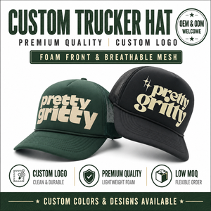 Gorra Trucker de Espuma de Alta Calidad Estilo OTTO, con Logotipo Personalizado Impreso, OEM, MOQ Bajo, 5 Paneles, Malla Trasera, Cierre a Presión, para Hombre - Product Image 1