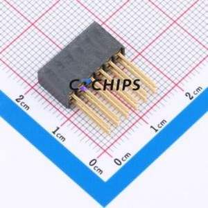 SSQ-106-03-G-D Pin Socket Through hole Component (THT),P=2.54mm Connector 2.54mm 2.54mm Through Hole Double Row - Product Image 2