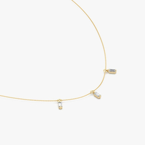 Collar Clásico con Colgante Redondo de Diamantes |   Joyería Minimalista de Oro |   Diseño para Uso Diario 2026 - Product Image 5