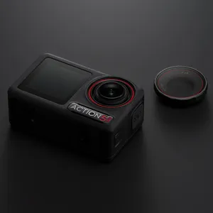 Accessoires d'origine Action 5 Pro : Cache-objectif en verre, pièces de protection d'objectif, étui de protection pour Action 5 Pro - Product Image 6