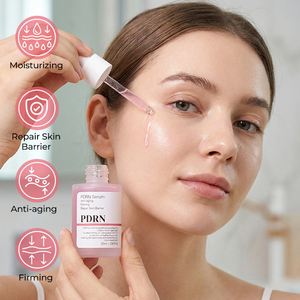 Suero Facial Antienvejecimiento 3 en 1 con Vitamina C, E y PDRN, Colágeno, Niacinamida, Iluminador y Reparador, Marca Privada OEM - Product Image 3